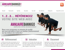 Tablet Screenshot of bannigo.com